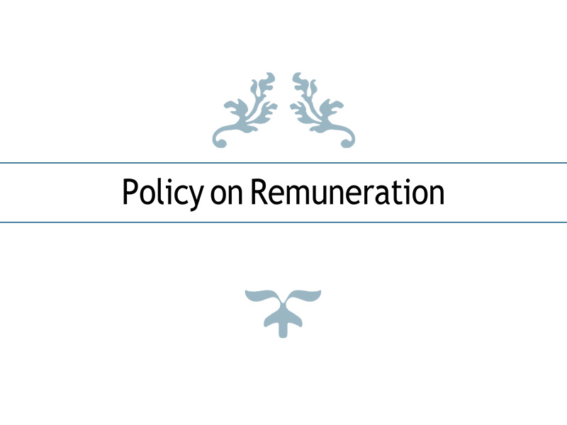 Policy on Remuneration