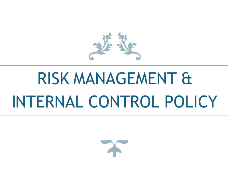 Policy on Risk Management and Internal Control